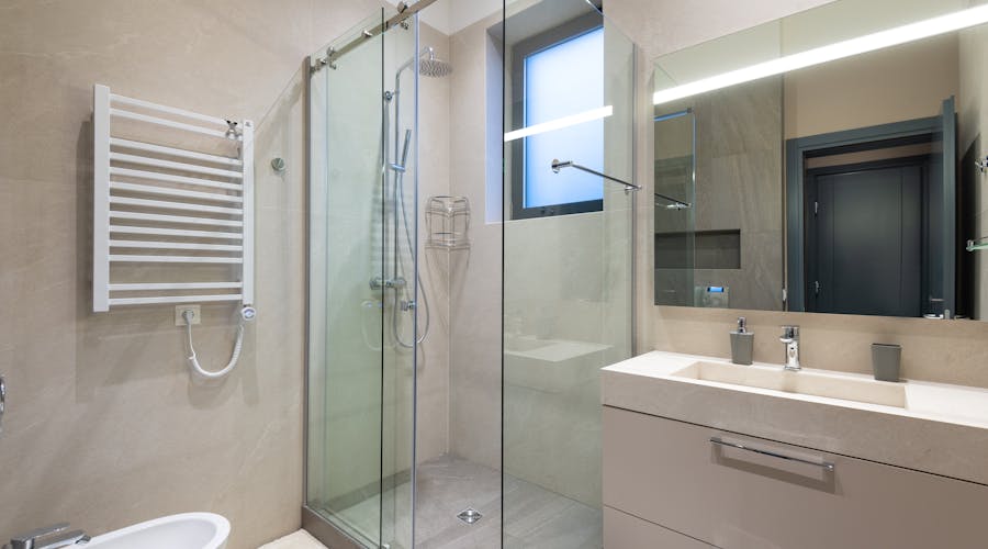 Valentine's home upgrades bathroom